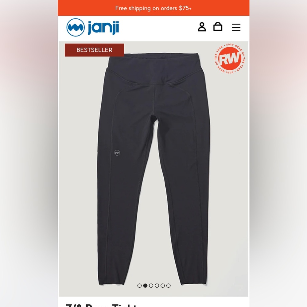 Janji 7/8 Pace tights , like new, no signs of wear